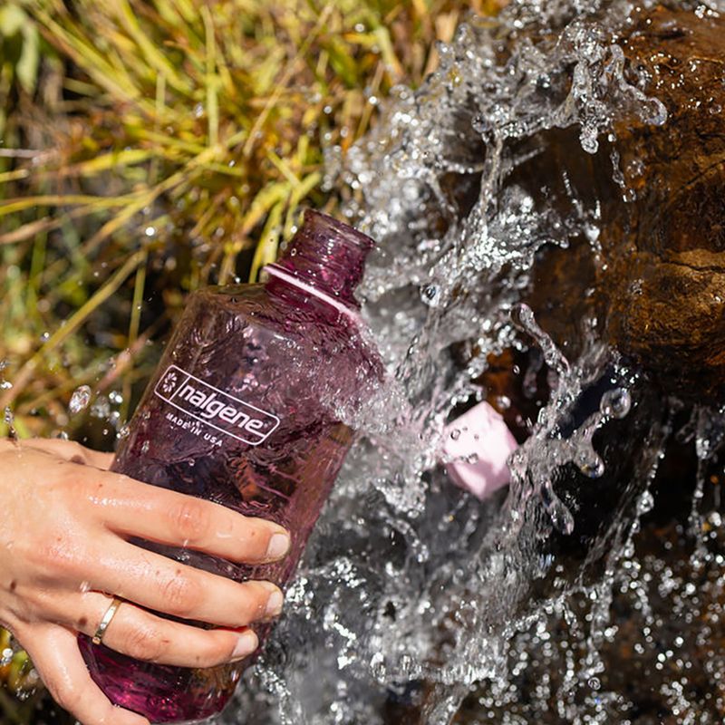 Пляшка туристична Nalgene Narrow Mouth 1000 ml cherry blossom 5