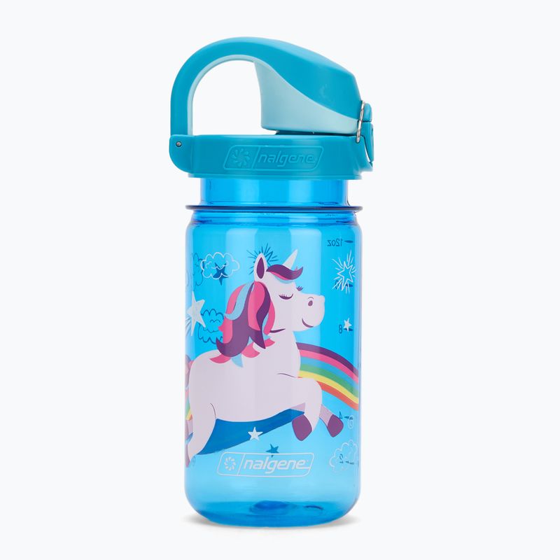 Туристична пляшка Nalgene On The Fly Kids 350 мл синій єдиноріг 2