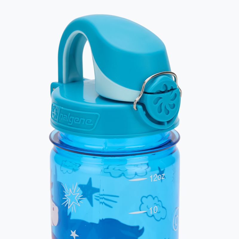 Туристична пляшка Nalgene On The Fly Kids 350 мл синій єдиноріг 4
