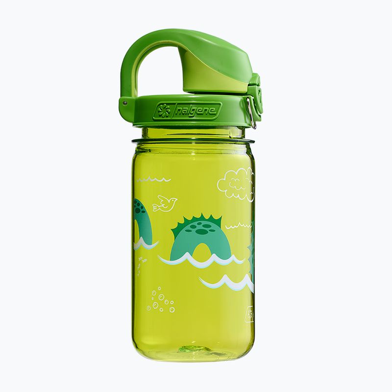 Пляшка туристична Nalgene On The Fly Kids 350 мл green nessie 4