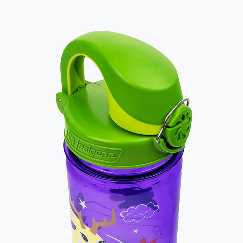 Туристична пляшка Nalgene On The Fly Kids 350 мл purple jackalope 5