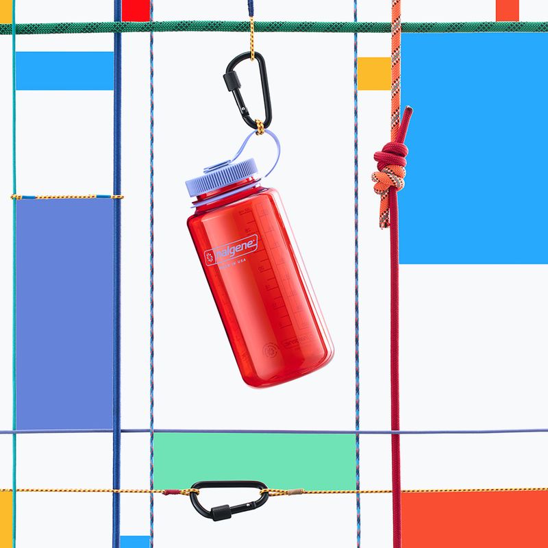 Туристична пляшка Nalgene Wide Mouth Sustain 1000 мл мармеладний помаранчевий 2