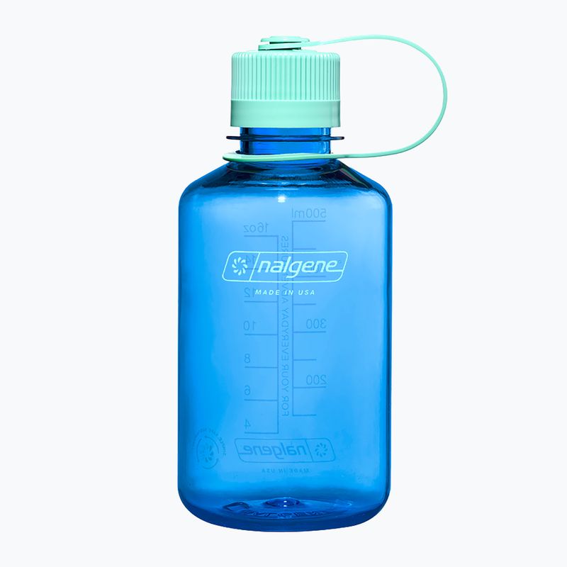 Туристична пляшка Nalgene Narrow Mouth Sustain 500 мл васильок