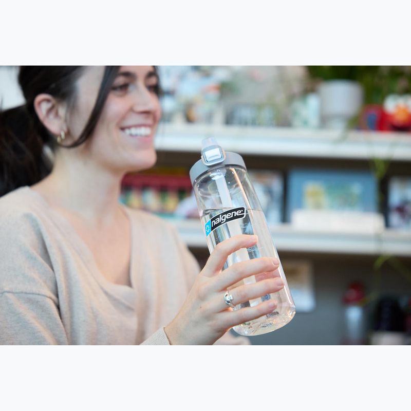 Пляшка туристична Nalgene Straw 710 ml clear/gray 10