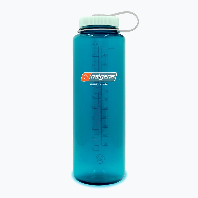 Пляшка туристична Nalgene Wide Mouth Silo Sustain 1400 мл trout