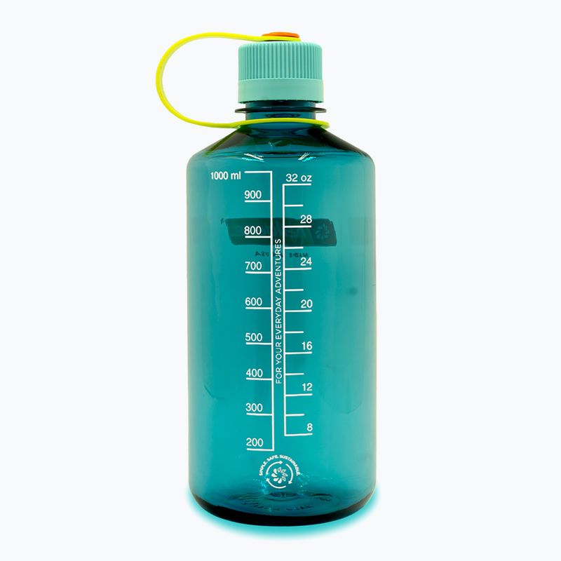 Пляшка туристична Nalgene Narrow Mouth Sustain 1000 мл cerulean 2