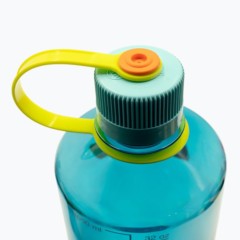 Пляшка туристична Nalgene Narrow Mouth Sustain 1000 мл cerulean 3