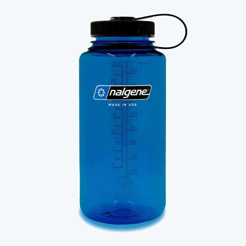 Пляшка туристична Nalgene Wide Mouth Sustain 1L блакитна 2020-1732
