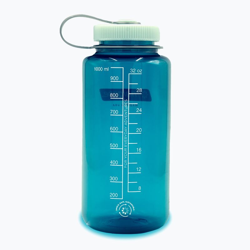 Пляшка туристична Nalgene Wide Mouth Sustain 1000 мл trout green 2