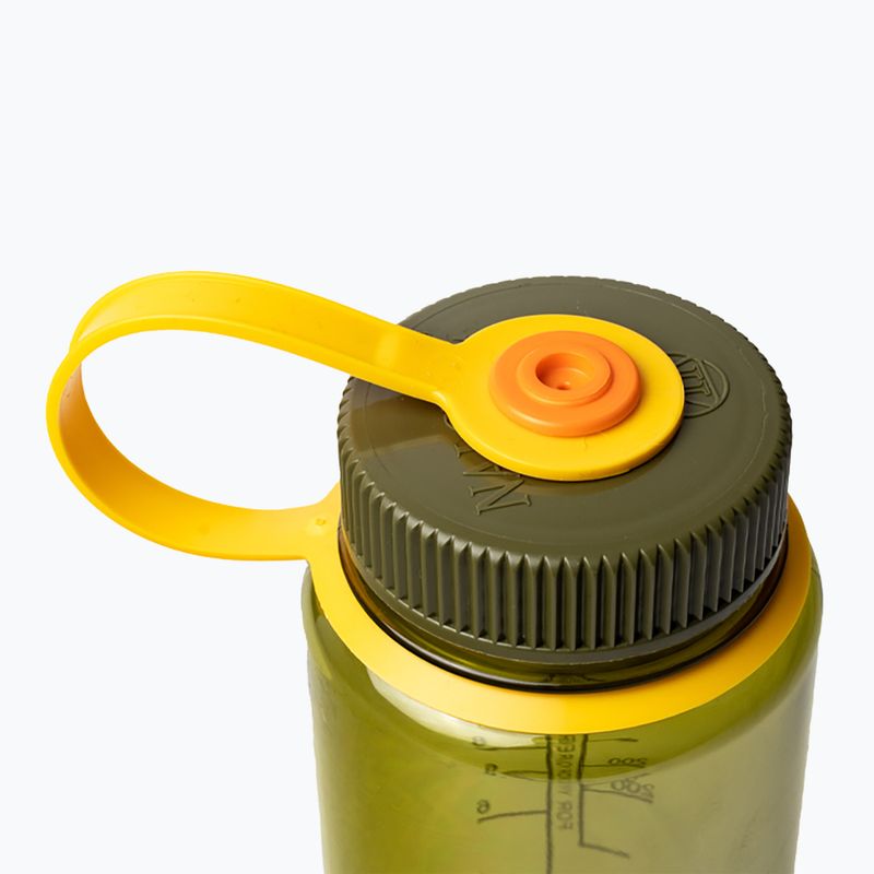 Пляшка туристична Nalgene Wide Mouth Sustain 500 мл olive 3