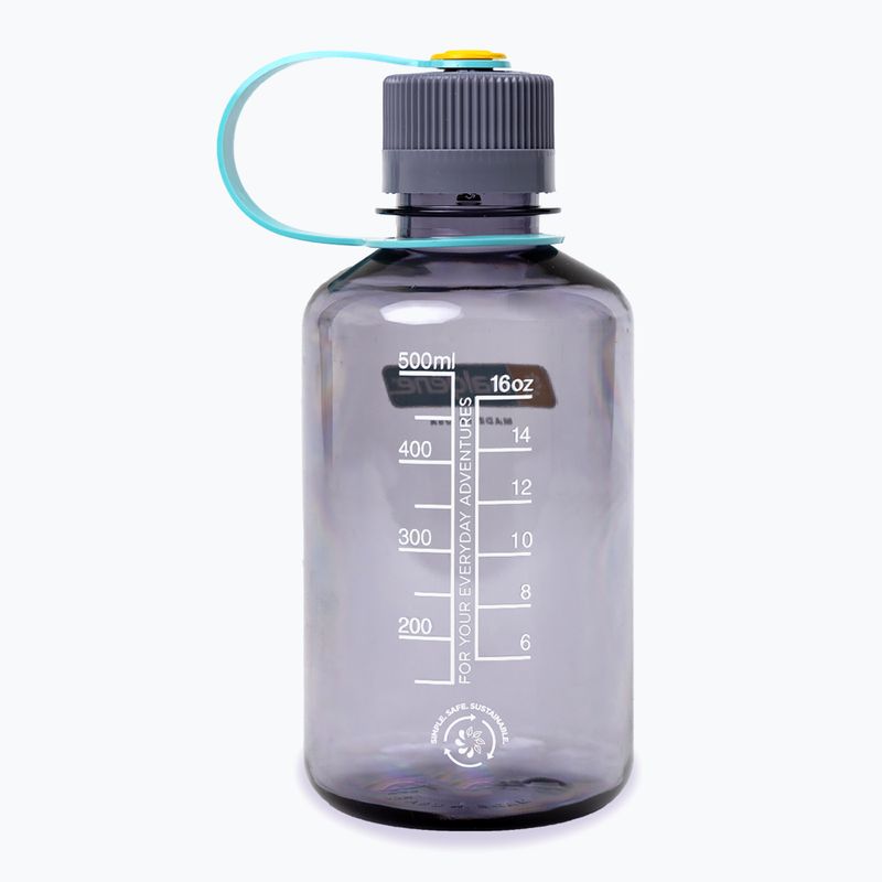 Туристична пляшка Nalgene Narrow Mouth Sustain 500 мл кольору баклажан 2