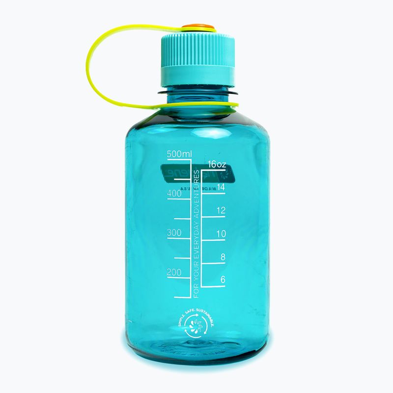 Пляшка туристична Nalgene Narrow Mouth Sustain 500 мл cerulean 2