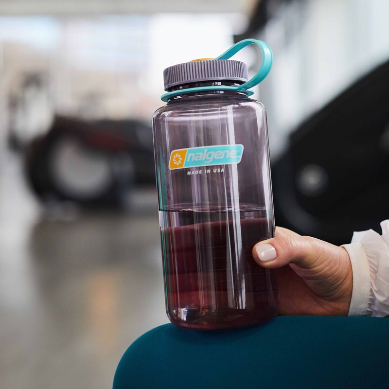 Туристична пляшка Nalgene Wide Mouth Sustain 1000 мл кольору баклажан 5