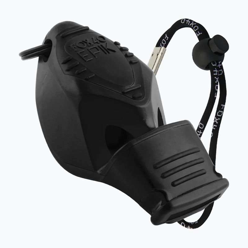 Свисток зі шнурком Fox 40 Epik CMG Wrist чорний 8808