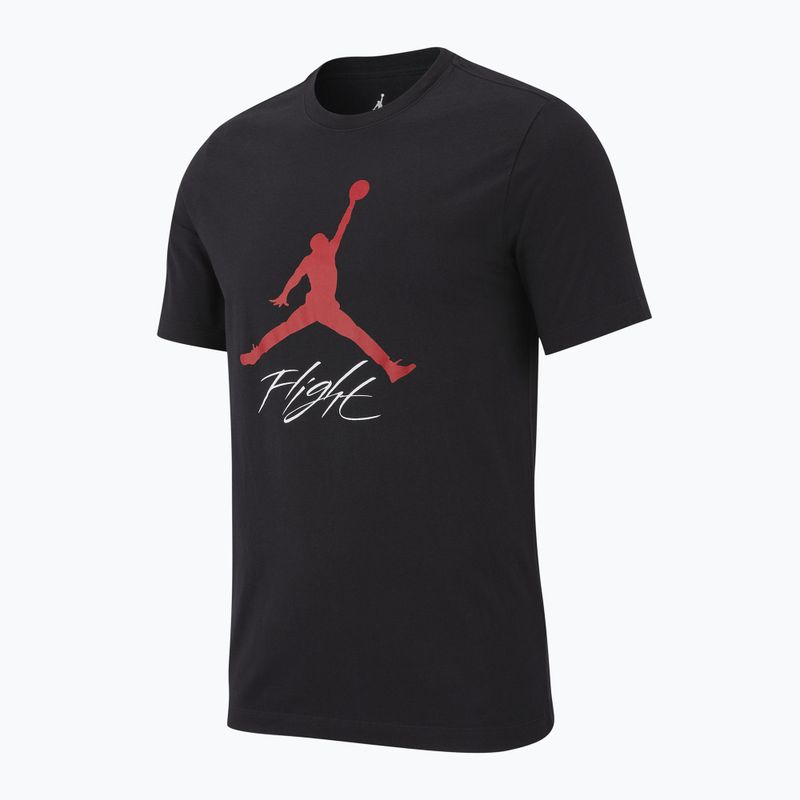 Футболка чоловіча Jordan Jumpman Flight black/gym red 6