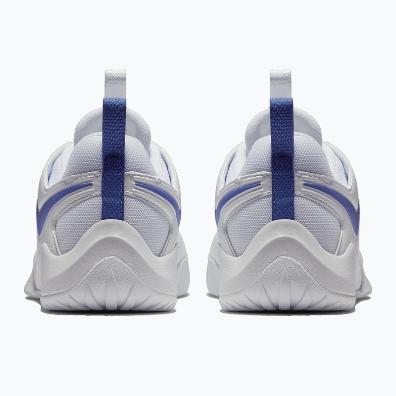 Жіночі волейбольні кросівки Nike Air Zoom Hyperace 2 білі/королівські 7