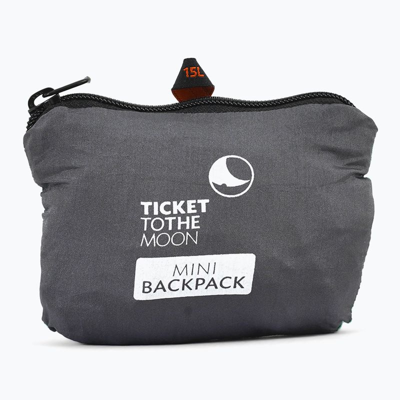 Рюкзак Ticket To The Moon Mini 15 л gray/mint