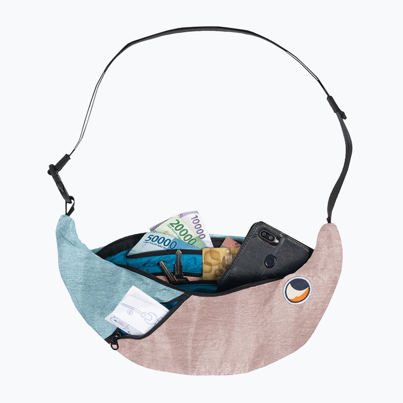 Сумка на плече Ticket To The Moon Upcycled Sling bag peach/cloud