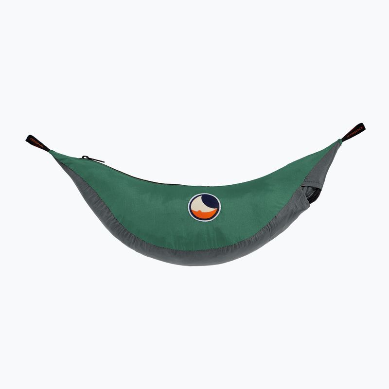Гамак туристичний двомісний Ticket To The Moon Original petrol green/dark grey 2
