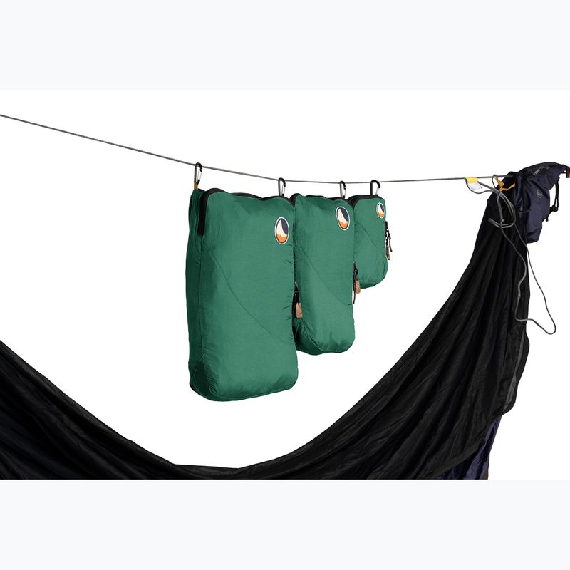 Набір органайзерів Ticket To The Moon Travel Cube Set 3 pcs. petrol green 2