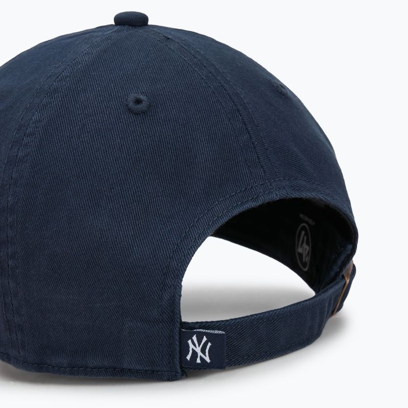 Кепка 47 Brand MLB New York Yankees CLEAN UP navy 4