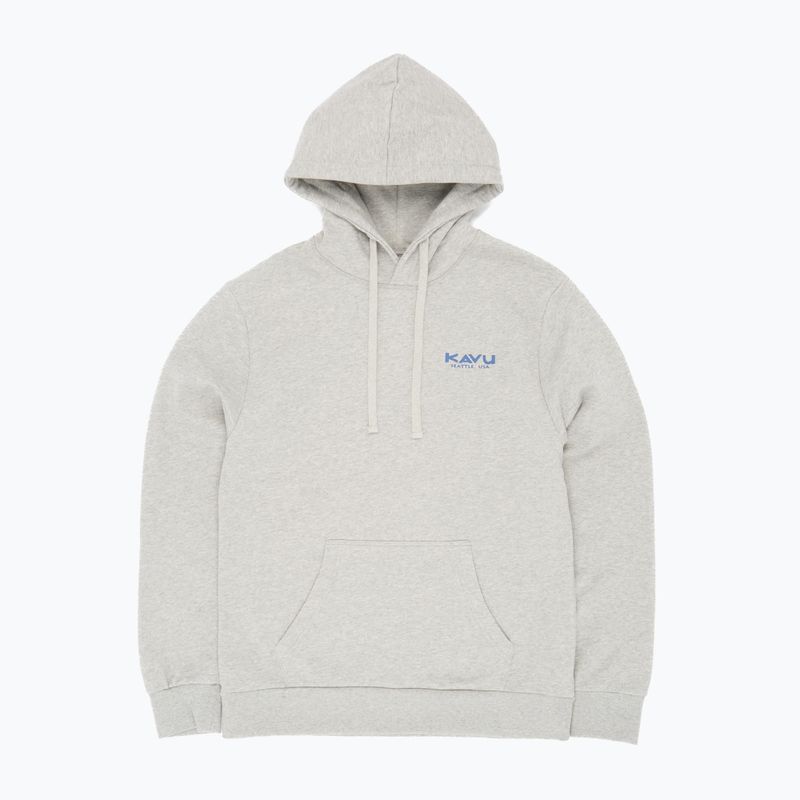 Кофта чоловіча KAVU True Gradient Hoody grey marl