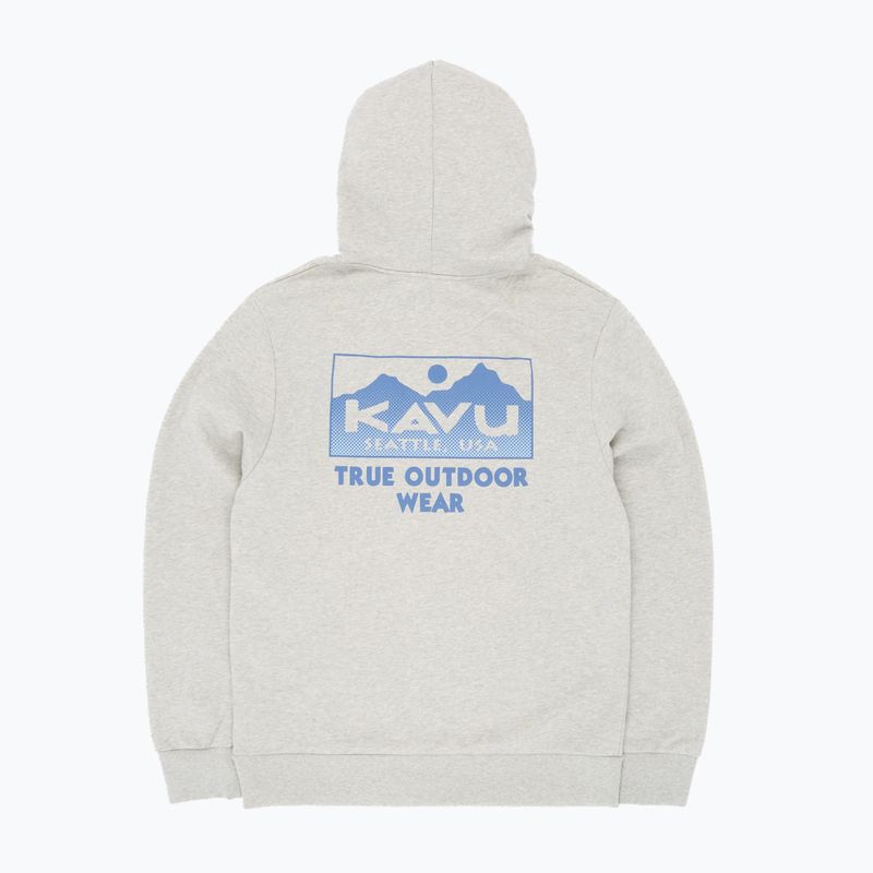 Кофта чоловіча KAVU True Gradient Hoody grey marl 2