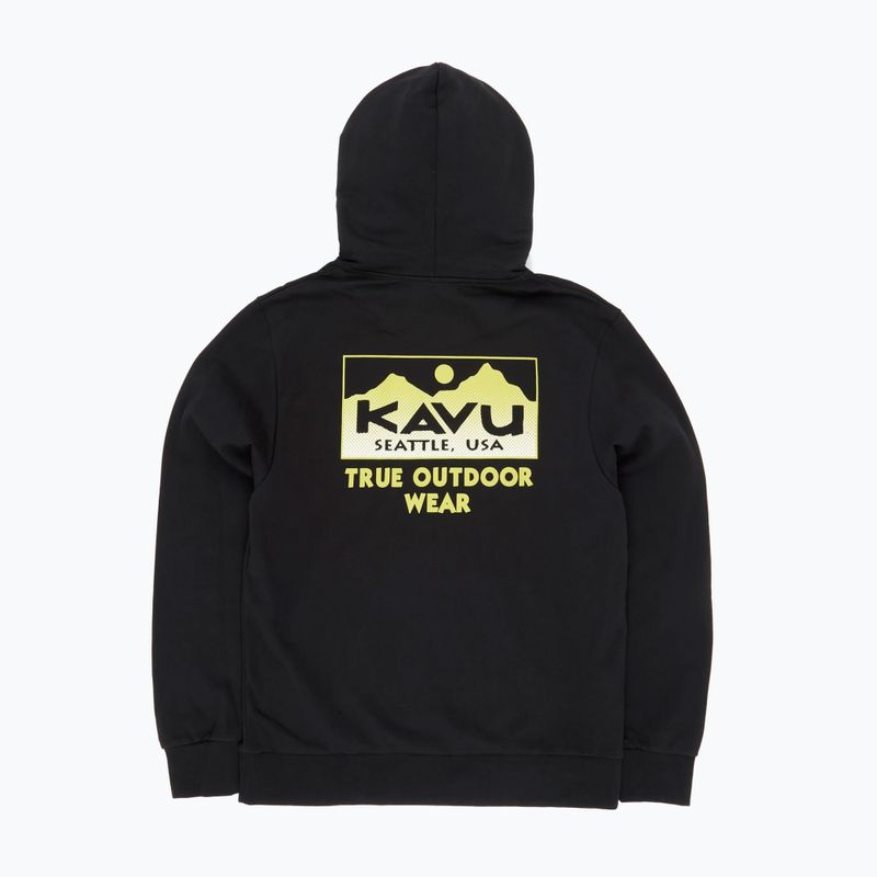 Кофта чоловіча KAVU True Gradient Hoody black 2