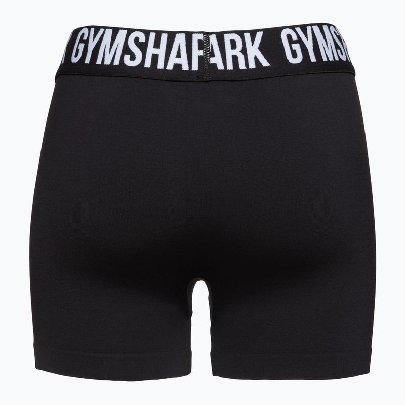 Шорти для тренувань жіночі Gymshark Fit black 2