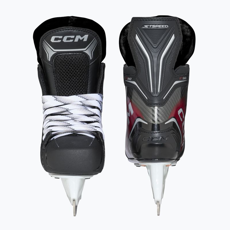 Ковзани хокейні дитячі CCM JetSpeed FT860 JR Regular Player Skates black 3