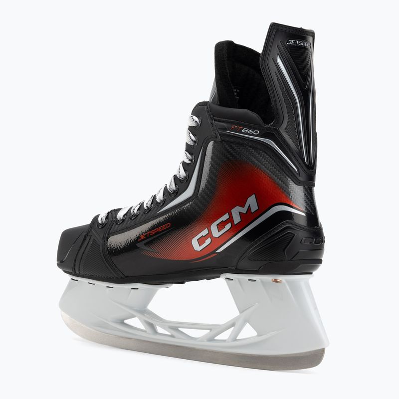 Ковзани хокейні чоловічі CCM JetSpeed FT860 SR REG black 3