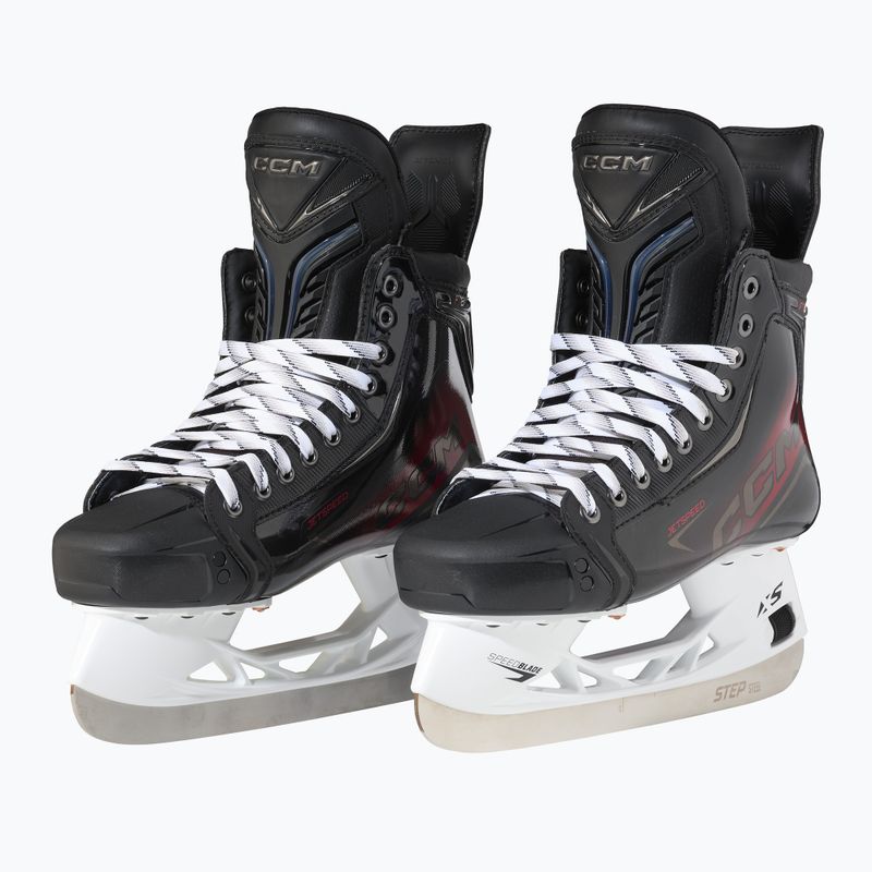 Ковзани хокейні дитячі CCM JetSpeed FT8 INT TAPERED black 2