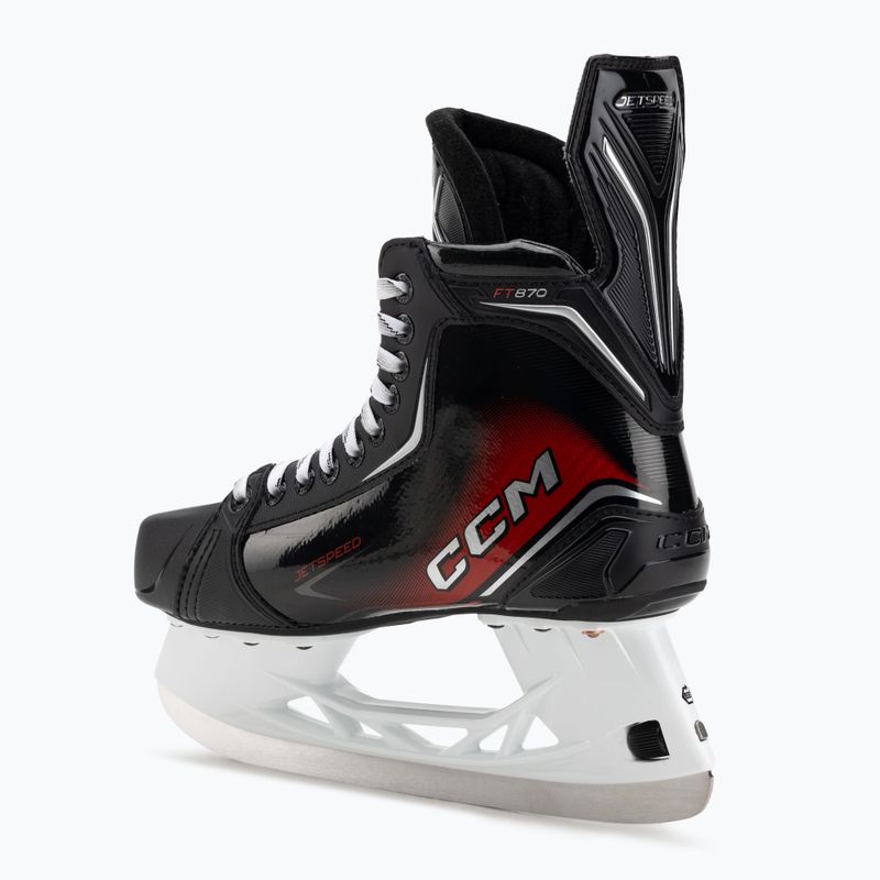 Ковзани хокейні чоловічі CCM JetSpeed FT870 SR REG black 3