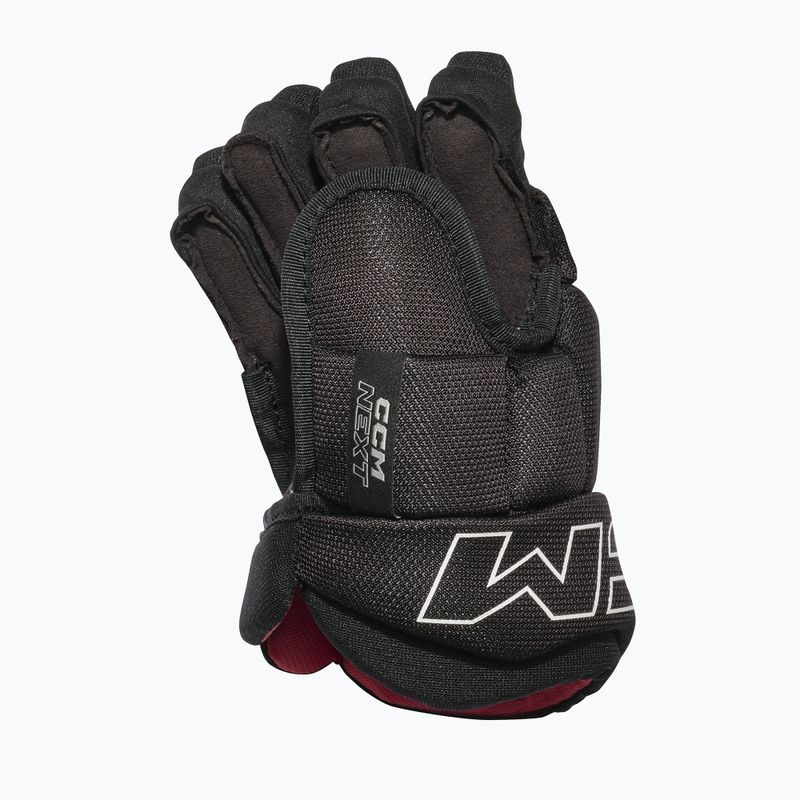 Рукавиці хокейні дитячі CCM Next YT Gloves black/white 2