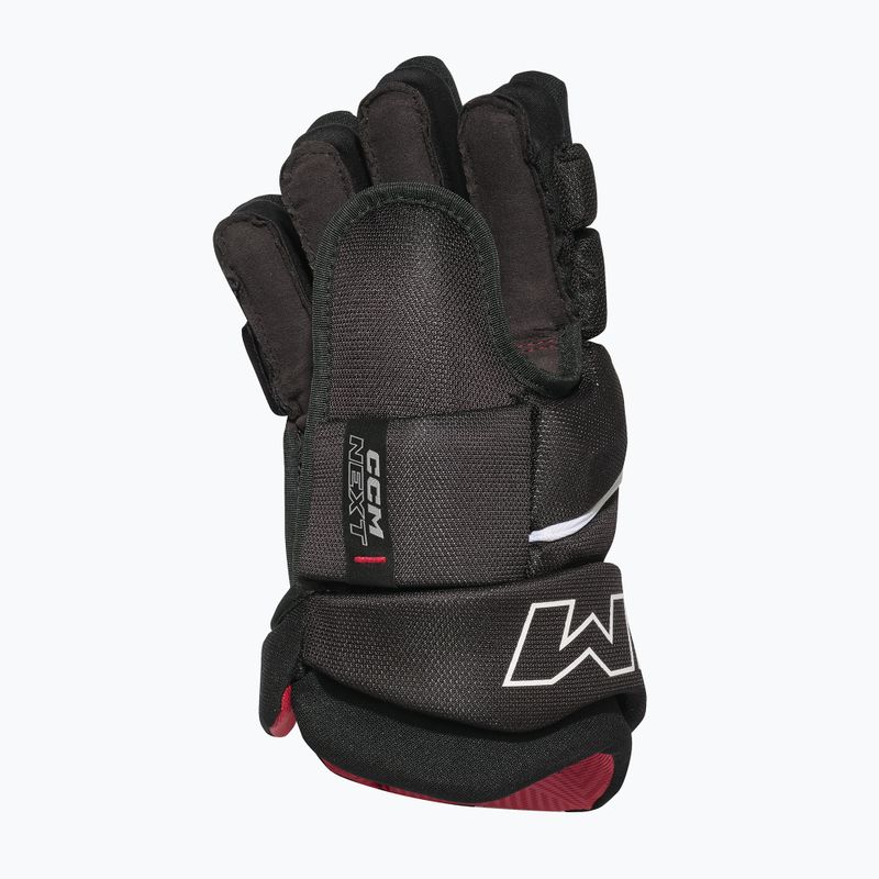 Рукавиці хокейні CCM Next SR Gloves black/white 2