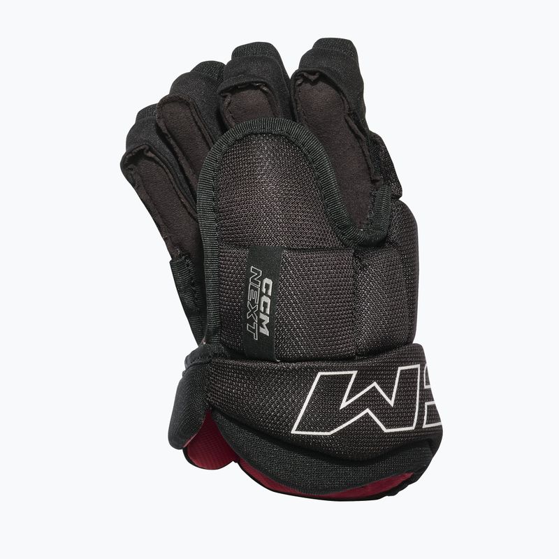 Рукавиці хокейні дитячі CCM Next JR Gloves black/white 2