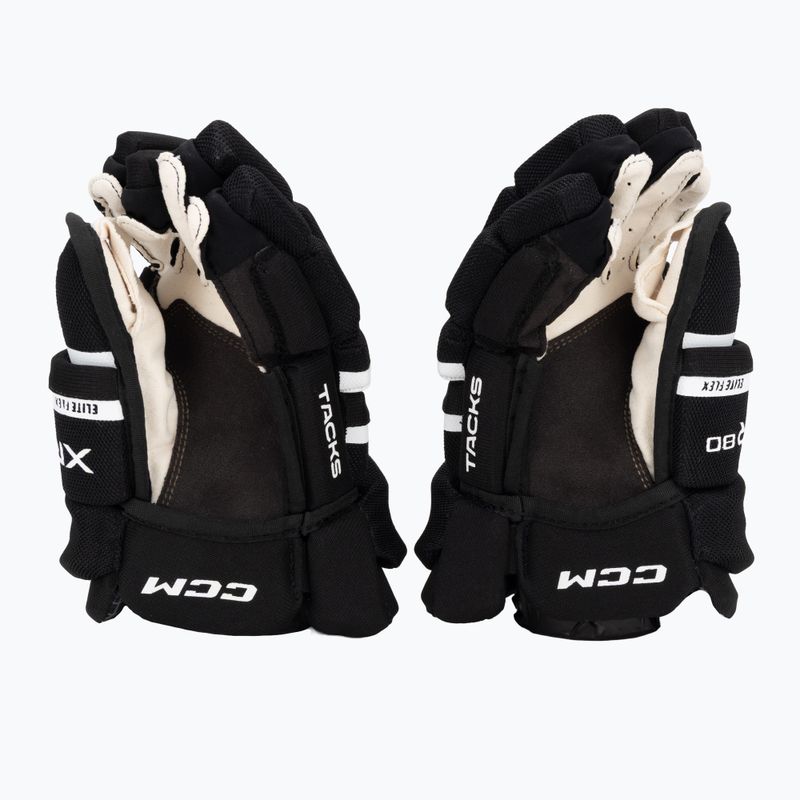 Рукавиці хокейні дитячі CCM Tacks XR80 JR Gloves black/white 3