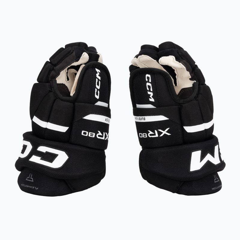 Рукавиці хокейні дитячі CCM Tacks XR80 JR Gloves black/white 4