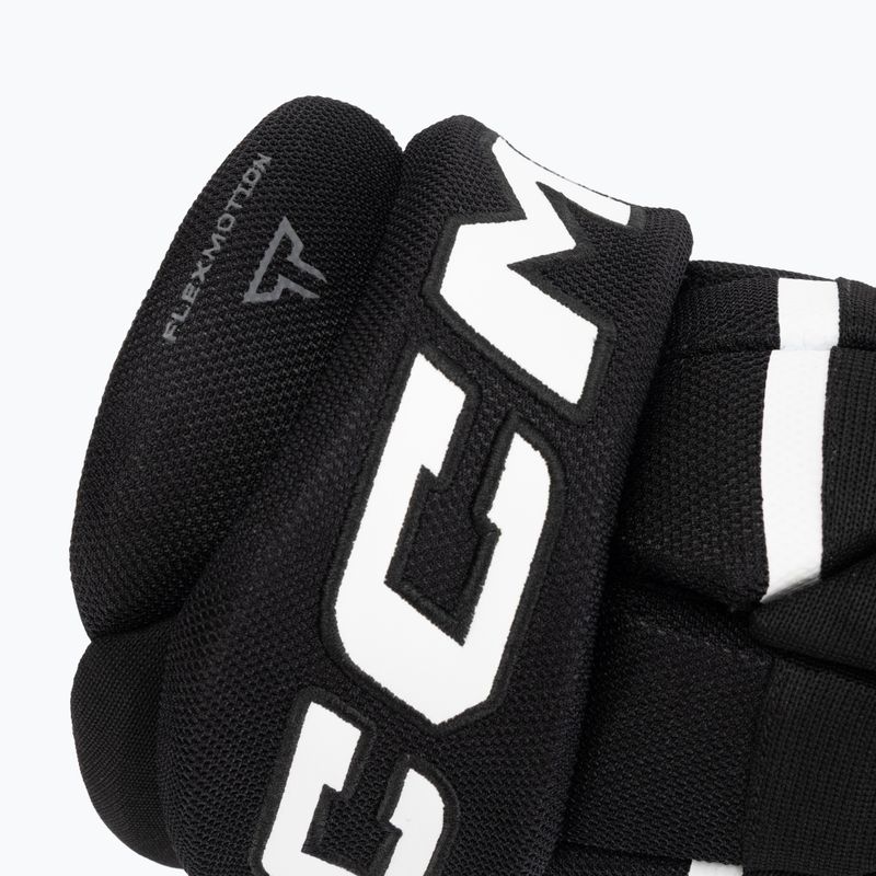 Рукавиці хокейні дитячі CCM Tacks XR80 JR Gloves black/white 6
