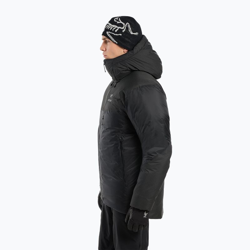 Пуховик чоловічий Arcteryx Alpha Parka black 2