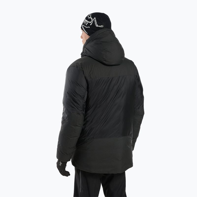 Пуховик чоловічий Arcteryx Alpha Parka black 3