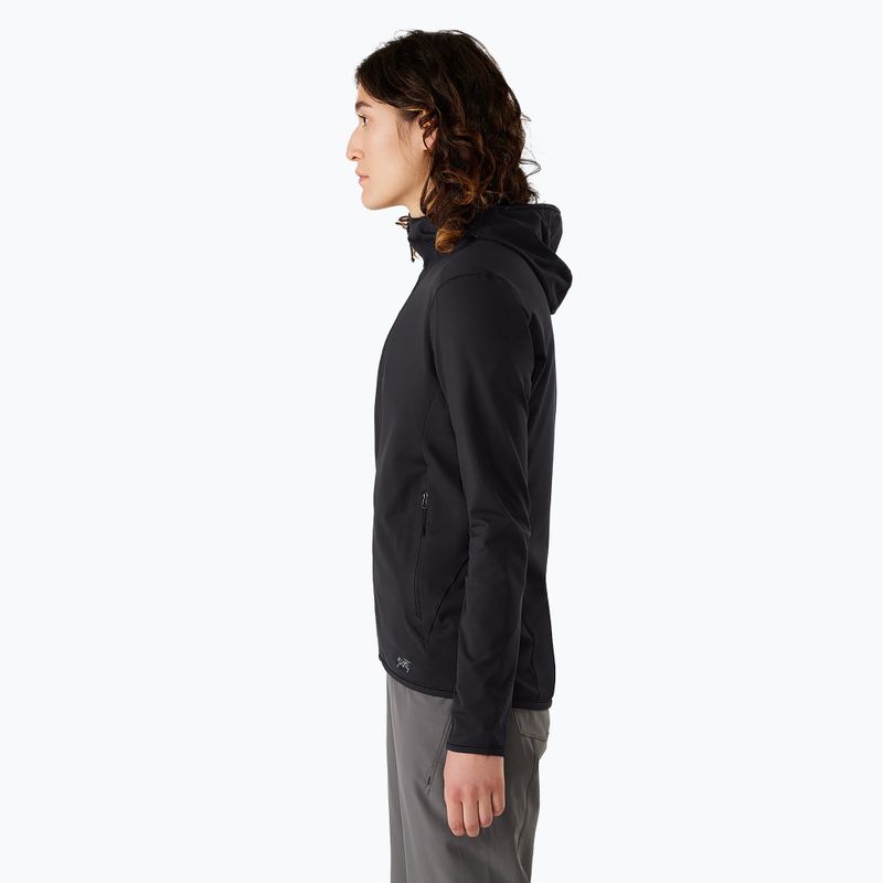 Кофта трекінгова жіноча Arcteryx Kyanite LT black 2