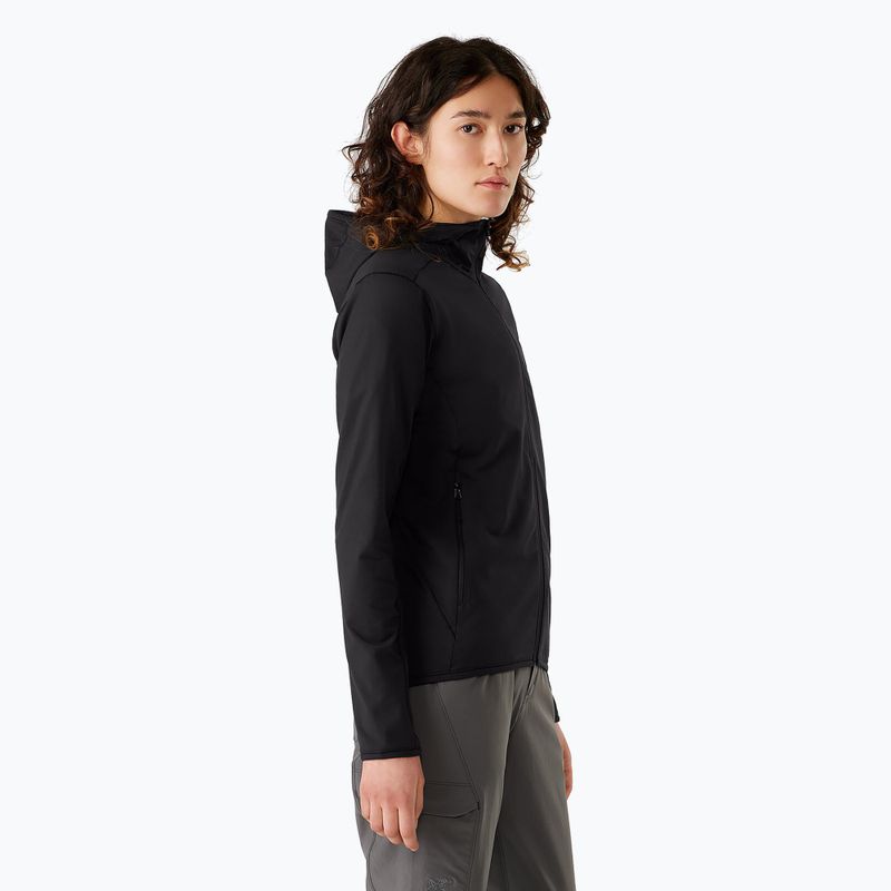 Кофта трекінгова жіноча Arcteryx Kyanite LT black 4