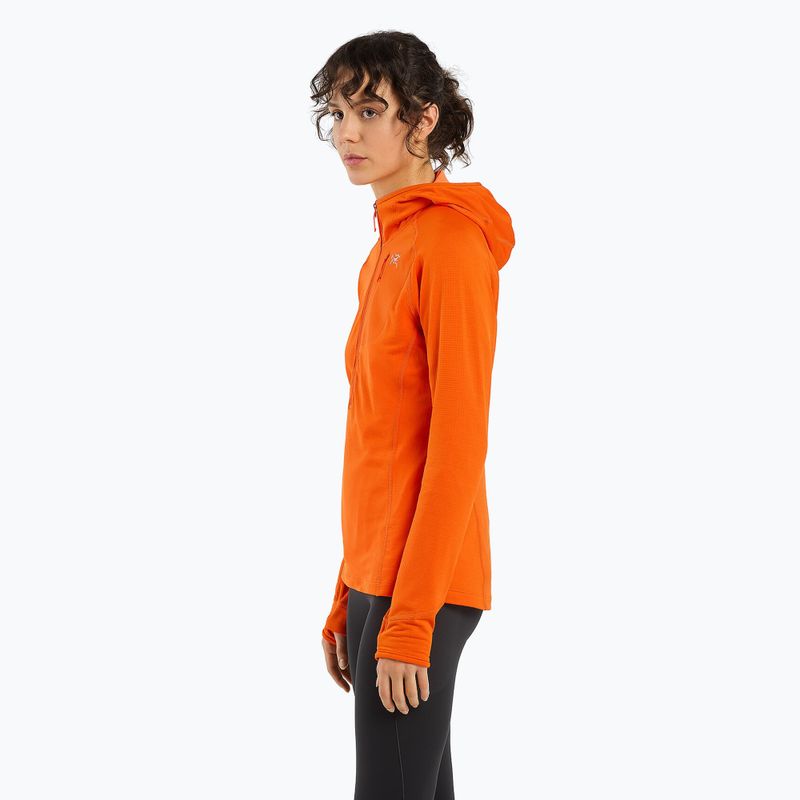 Кофта трекінгова жіноча Arc'teryx Delta Half Zip Hoody phenom 2