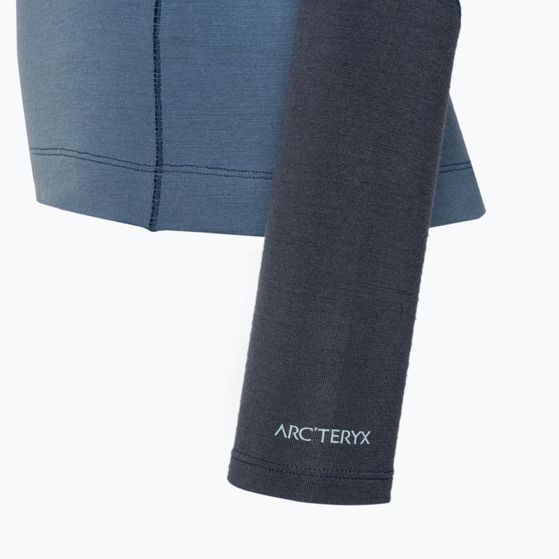 Термокофта жіноча Arc'teryx Rho Wool Crew moonlit/black sapphire 3