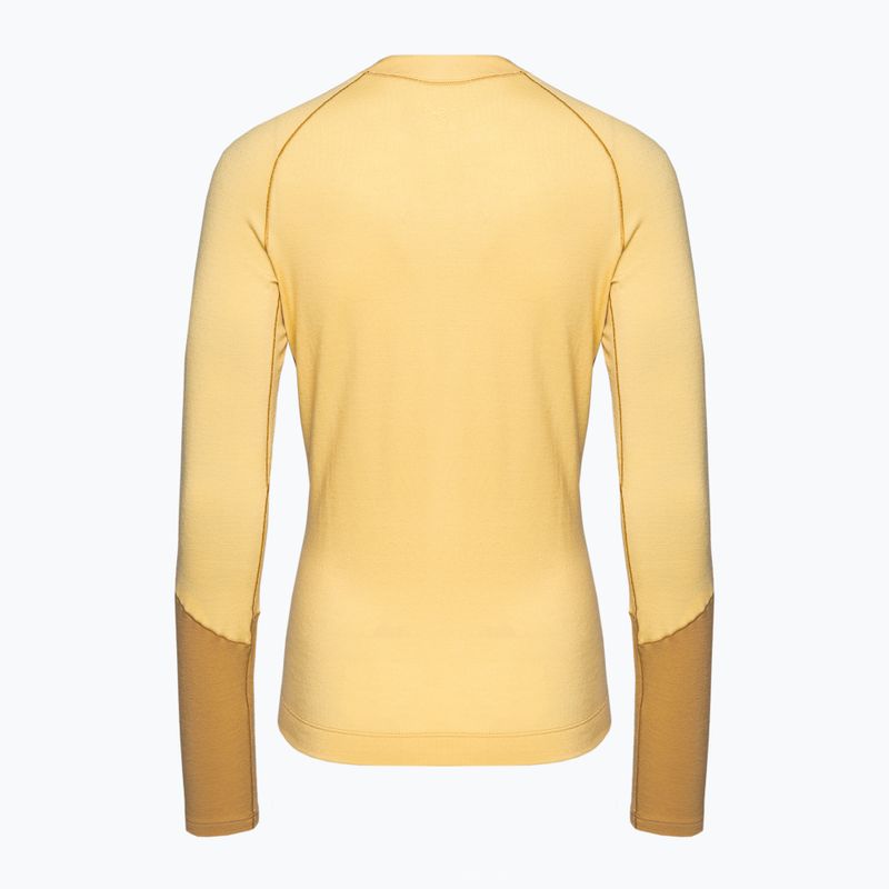 Термокофта жіноча Arcteryx Rho Wool Crew sunstone/retreat 2