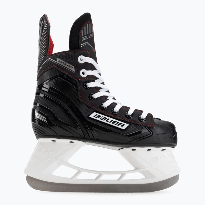 Дитячі хокейні ковзани Bauer Speed Jr black 2