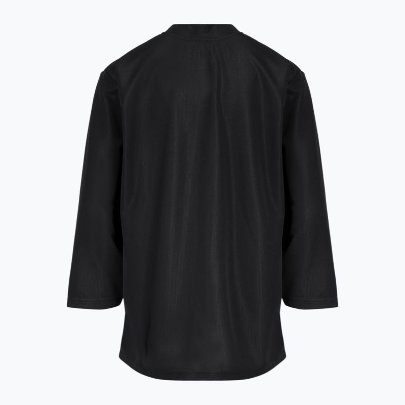 Лонгслів хокейний дитячий Bauer Flex Practice Jersey Jr black 2