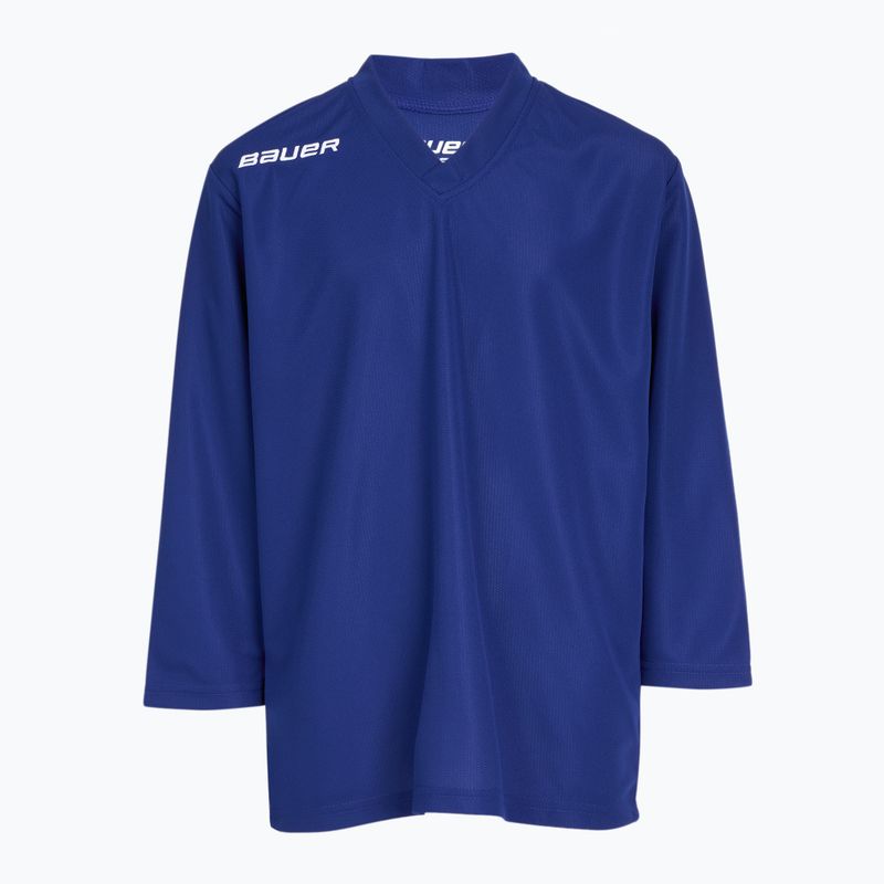 Дитячий хокейний лонгслів Bauer Flex Practice Jersey Jr white