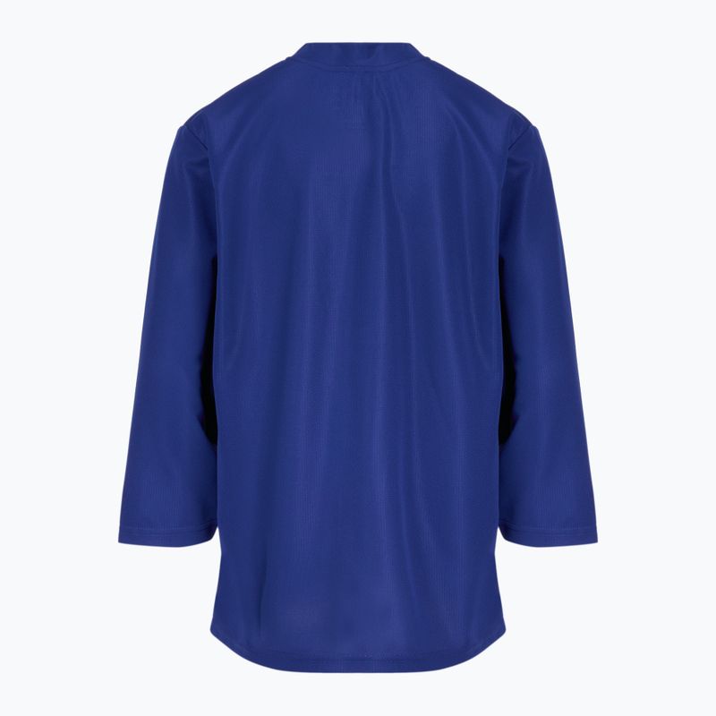 Лонгслів хокейний дитячий Bauer Flex Practice Jersey Jr white 2